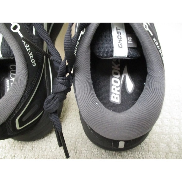 Brooks Ghost 14 GTX Womens 7.5 Shoes Waterproof Trail Running Neutral Black - Picture 8 of 13